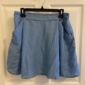 Chambray Skirt